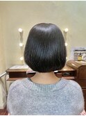 【el zafiro yodoyabashi】首周りスッキリロートーンボブ