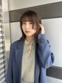 シラフ(SHIRAF) 顔まわりにアクセントを。パーマ/スパイラルパーマ/髪質改善