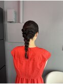 ヘアセットアップスタイル