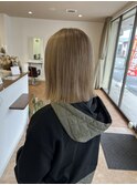 ハイトーンベージュカラー