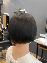アルター(aL ter)&nbsp;オリーブグレージュ×ボブ［デザインカラー/レイヤーカット］
