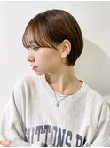 オリーブカラー透明感カラー前髪イメチェンこなれミディ_29900