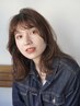 骨格診断カット＋肌映えカラー＋オージュア超音波4stepトリートメント