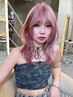 【ハイトーン】カット＋2回ケアブリーチ＋カラー / ￥26500 [韓国ヘア/ボブ］