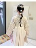 卒業式＆入学式の袴着付け＆ヘアセット15000円電話予約のみ