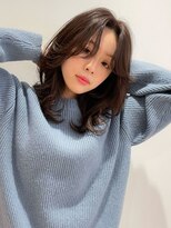 マイラ 銀座(myla)&nbsp;似合わせカットメルティカラーフェミニンウェーブミディアムボブ