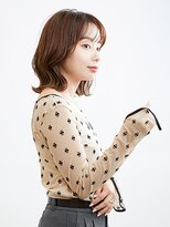 ヘアーサロン ソシエ 二子玉川店 ミディアムレイヤー[二子玉川/二子玉川駅]