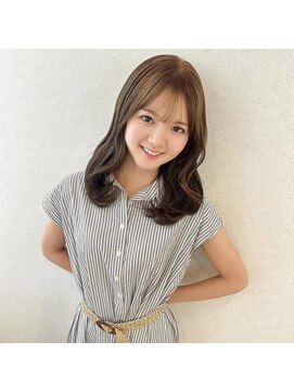 ユーフォリア 渋谷グランデ(Euphoria SHIBUYA GRANDE) くびれヘア 韓国風巻き レイヤーカット 顔周りカット 透明感