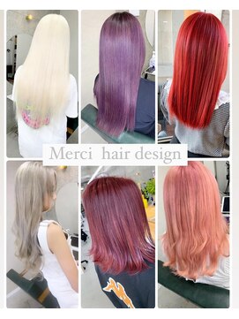 メルシー 福岡天神店(Merci) カラー☆/ケアブリーチ/トリプルカラー/福岡/天神/今泉/エクステ