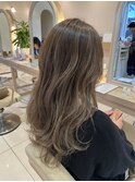 ハイライト×グレージュ