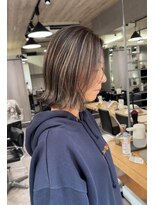 レディアル 大宮(REDEAL ope.) 【ハイライト】ベージュハイライトバレイヤージュ