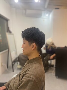 メンズカット バイ ソイクフ(メンズカット by SOY-KUFU) 20代30代40代◎韓国マッシュスペインカールブルーブラック