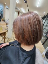 ミラシィ 成田(Mirashy)&nbsp;ハイライトカラーミルクティーベージュレイヤーカット