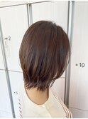 くびレイヤー 仙台 ブリーチ無し透明感カラー  20代 30代 40代