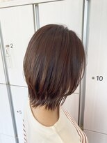 ヘアメイク アリエス 岩切店(HAIR MAKE aries) くびレイヤー 仙台 ブリーチ無し透明感カラー  20代 30代 40代