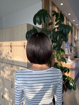 アドラーブル 万代店 (adorable) 20代30代大人美人小顔丸みボブ