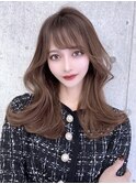 ショート ボブ インナーカラー 韓国風5626