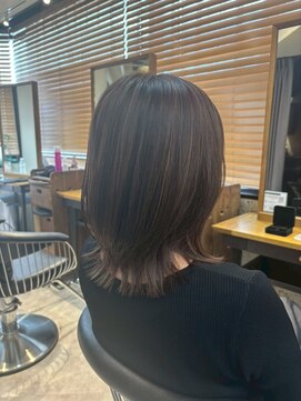 ヘアリゾート粋 トゥジュ 池袋東口店(tujuh) ミディアムレイヤー/髪質改善/ダメージレス/ナチュラル