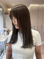 マイル 渋谷(mile)&nbsp;【SATSUKI】ブリーチなしオリーブブラウン