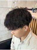 波巻きシャドウパーマ伊勢原