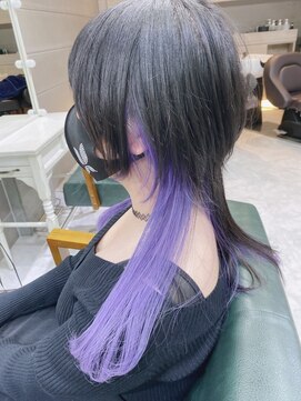 デイズ(days) ロングウルフレイヤー　ジェンダーレスウルフカット