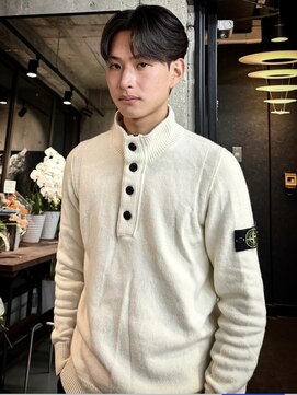 オルカ(ORCA) ニュアンスパーマ  毛流れパーマ センターパート 新宿　南川聖華