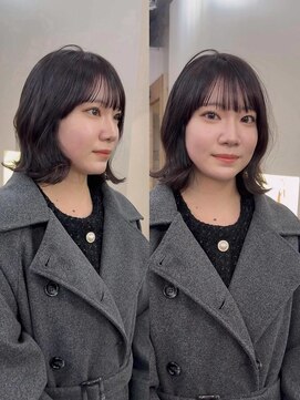 《LoRE》就活カラー/地毛風カラー/イルミナカラー/ボブ