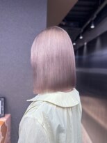 エン 栄店(enne)&nbsp;大人ガーリー/ダークアッシュ/ミディアムレイヤーカット/栄