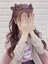 リルミー(Lilme)&nbsp;立体リボンハーフツイン×垂らしリボン＊まゆ＊大須/矢場町