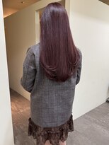 ヒントステーション(HINTSTATION)&nbsp;〈浅草 半個室〉ピンクブラウン/サイドレイヤー