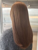 オーガニック リブ 川越(organic+live)&nbsp;春の大人可愛い◎ブリーチなしベージュロング透明感美髪