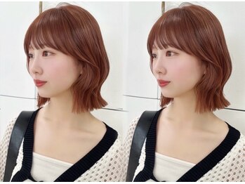 ルフェリ(Lufeli)の写真/トレンド感×似合わせで垢抜けボブに。小顔見えも叶う今っぽ可愛いボブスタイル♪