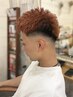 【men's】フェードカット＋炭酸シャンプー ￥4400 （men'sカット/烏丸）