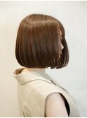 まとまる髪質改善ミニボブ