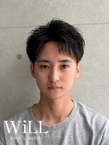 メンズサロン ウィル 阪急茨木(men's salon WiLL) ビジネススパイキーショート