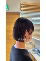 オーガニックエコ 川越(organic+eco)&nbsp;20代30代/コンパクトミニボブ/夏ヘア/ナチュラルカラー/髪質改善