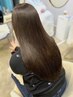 【8月限定カットカラー×縮毛矯正】全体カット+透明感カラー縮毛矯正34100→