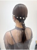 ヘアセット　キレイめスタイル◎