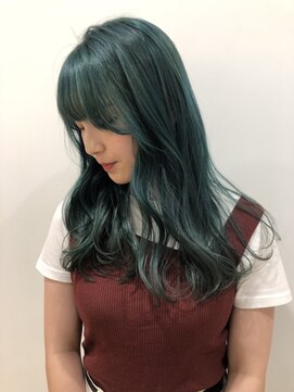 ラパンセ ブルー(LA PENSEE BLEU) 【LA PENSEE BLEU】ターコイズグリーン　ヨシン巻き