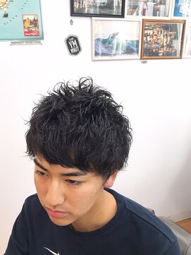 バトン(BATON) ツイストパーマ【鎌ケ谷　パーマ　ハイライト】