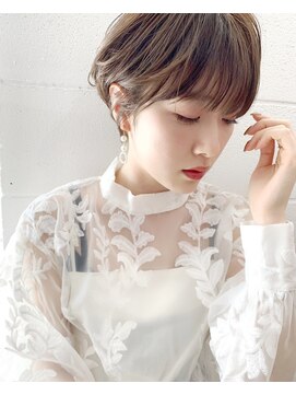 ユーリー(juurii) 耳かけですっきりと丸みショート【juurii 菊地真理恵】