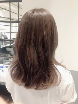 スタジオ ノル(studio noll) 【新宿studio noll. やまだ】グレーベージュ×ブリーチ_200702