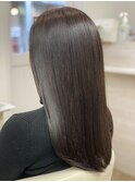 ロング/ダークグレージュ