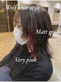 REAL SALON WORK～インナーカラー×ウルフレイヤー
