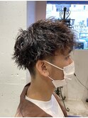 ショートツイストスパイラルパーマ