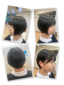 素髪ルームすっぴん(素髪room) 素髪ボブ