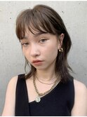大人気☆シースルーワイドバング×うぶhair