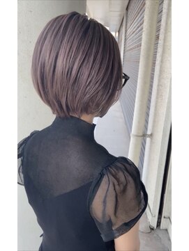 デュールイースト(Duul East) ショート×ラベンダーグレージュ