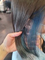 サラジュ 川西店(SARAJU)&nbsp;インナーカラーブルー