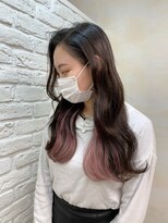 アンククロス 表参道(ANKH CROSS)&nbsp;エクステで作るインナーカラー